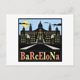Cartão postal Barcelona