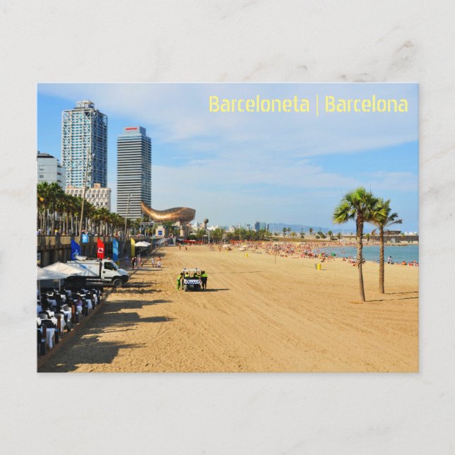 Cartão Postal Barcelona (Frente)