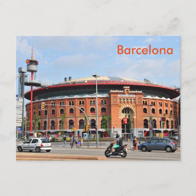 Cartão Postal Barcelona (Frente)