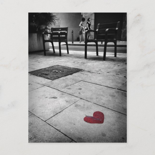 Cartão Postal Barcelona Love (Frente)