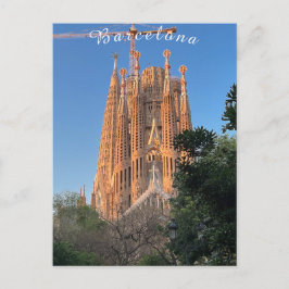 Cartão Postal Barcelona - Sagrada Família