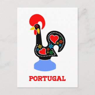 Cartão Postal Barcelos Rooster