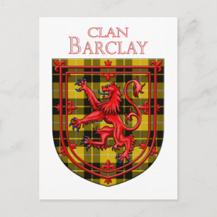 Cartão Postal Barclay Dress Xadrez Escocês Escocês