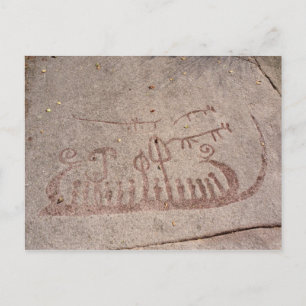 Cartão Postal Barco