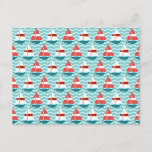 Cartão Postal Barco