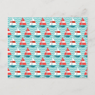 Cartão Postal Barco