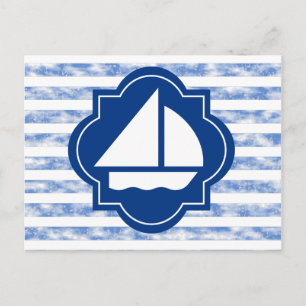 Cartão Postal Barco a Vela