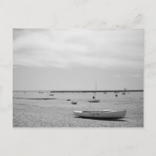 Cartão Postal Barco De Velas Na Praia De Provincetown