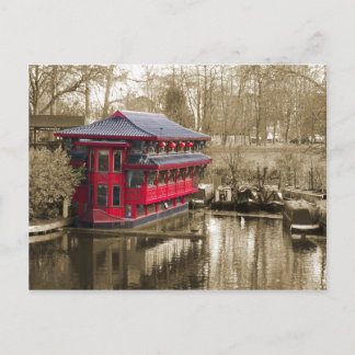 Cartão Postal barco japonês