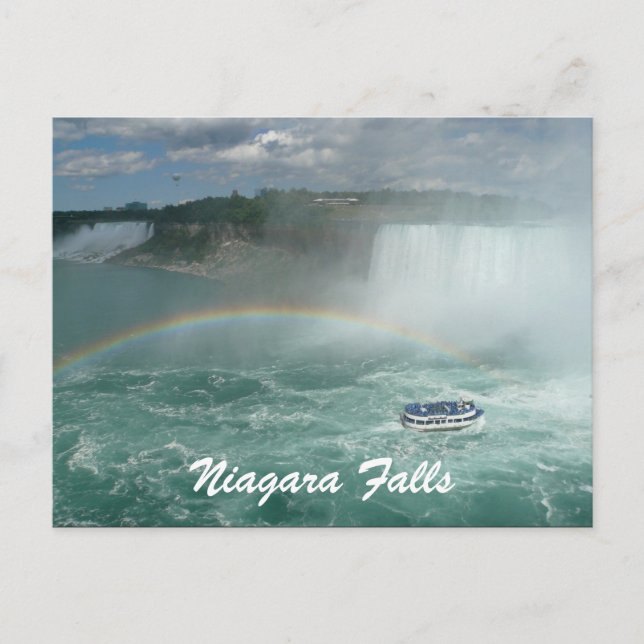 Cartão Postal barco niagara (Frente)