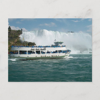Cartão Postal Barco Vela Lago Ontário Niagara Rio Queda Vista di