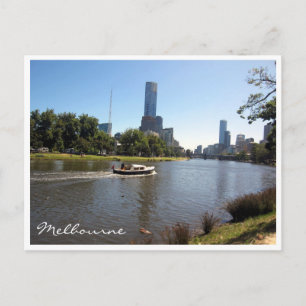 Cartão Postal barco yarra eureka