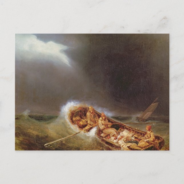 Cartão Postal Barcos de Dieppe que regressam da pesca (Frente)