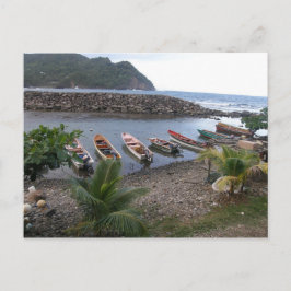 Cartão Postal Barcos De Pesca