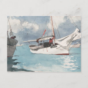 Cartão Postal Barcos de Pesca, Key West