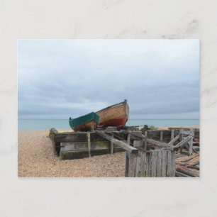 Cartão Postal Barcos de Pesca Tradicionais Abertos