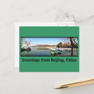 Cartão Postal Barcos do Palácio de Verão