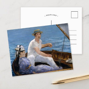 Cartão Postal Barcos Édouard Manet