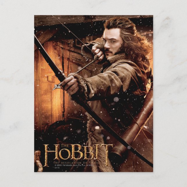 Cartão Postal BARD BOWMAN™ e Characters Movie Poster (Frente)