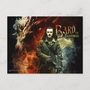Cartão Postal BARD BOWMAN™ & Smaug