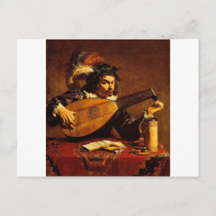 Cartão Postal barda medieval-4