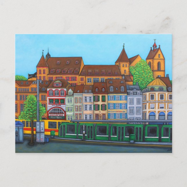 Cartão Postal Barfüsserplatz Rendez-vous PostCard De Lisa Lorenz (Frente)
