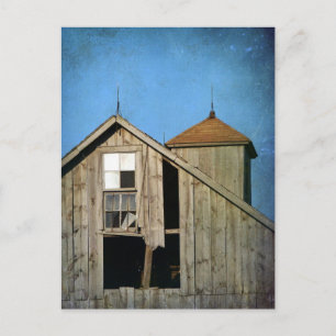 Cartão Postal Barn Rural