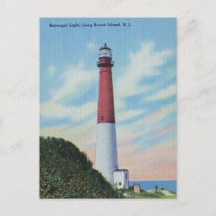 Cartão Postal Barnegat Light, Long Beach Island, Nova Jersey