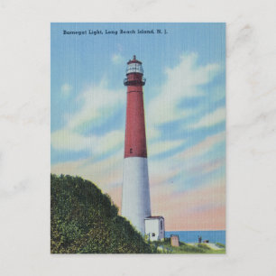 Cartão Postal Barnegat Light, Long Beach Island, Nova Jersey