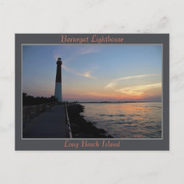 Cartão Postal Barnegat Lighthouse Sunset