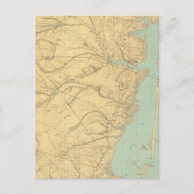 Cartão Postal Barnegat, Nova Jersey (Frente)