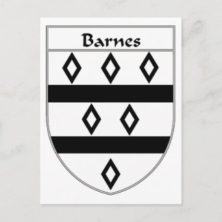 Cartão Postal Barnes Casaco de Braços/Proteção Familiar