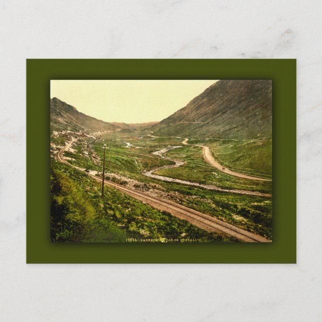 Cartão Postal Barnesmore Gap County Donegal, Irish Cards (Frente)