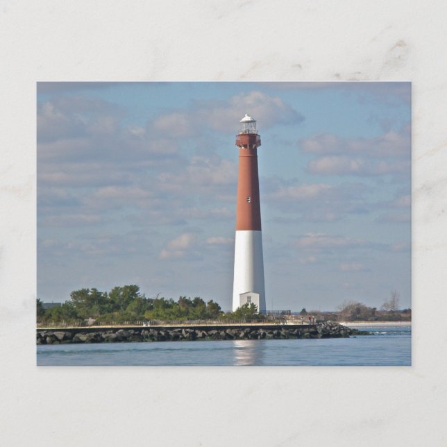 Cartão Postal Barney, Barnegat Lighthouse LBI NJ (Frente)