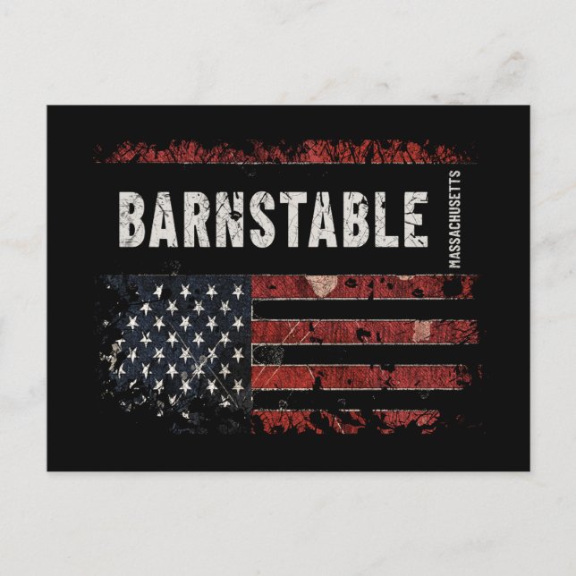 Cartão Postal Barnstable Massachusetts (Frente)