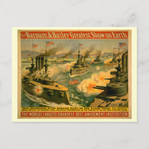 Cartão Postal Barnum & Bailey Circus Poster