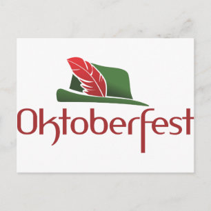 Cartão Postal Barraca de Oktoberfest