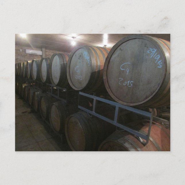 Cartão Postal barraca de vinho (Frente)