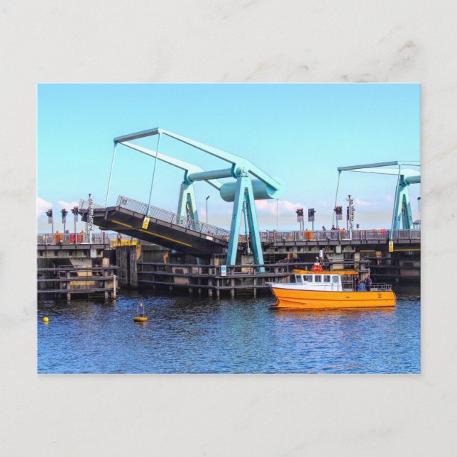 Cartão Postal Barrage, Cardiff Bay Cardiff, País de Gales (2012) (Frente)