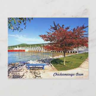 Cartão Postal Barragem Chickamauga - Chattanooga, Tennessee, E.U