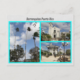 Cartão Postal Barranquitas Porto Rico