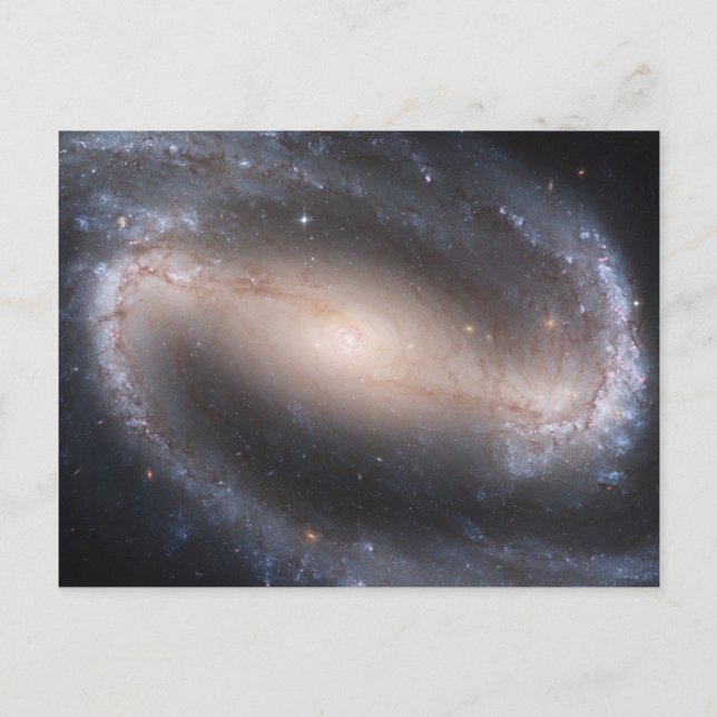 Cartão Postal Barred Spiral Galaxy (Frente)