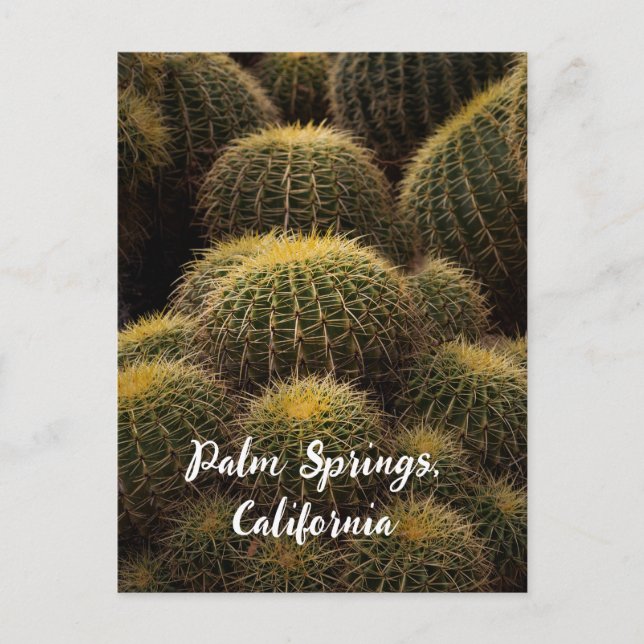 Cartão Postal Barrel ouro em Primaveras de Palma (Frente)