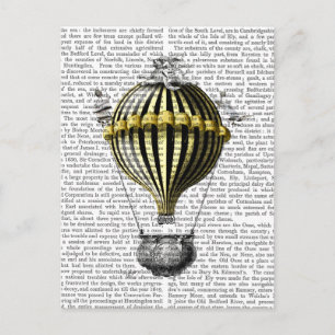 Cartão Postal Barroco Fantasy Balão 3