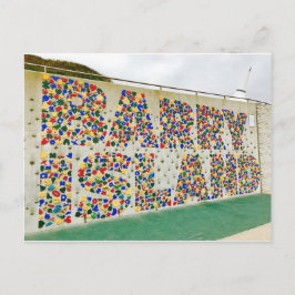 Cartão Postal Barry Island Wales Climbing Wall Postcard