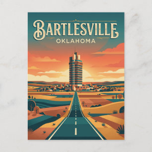 Cartão Postal Bartlesville EUA