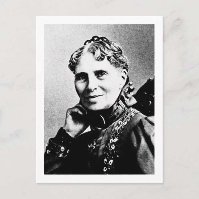 Cartão Postal Barton ~ Clara Fundador da Cruz Vermelha Americana (Frente)