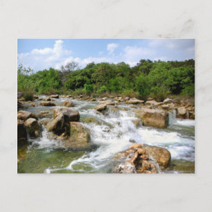 Cartão Postal Barton Creek - Austin, Texas - 3 Mile Waterfall