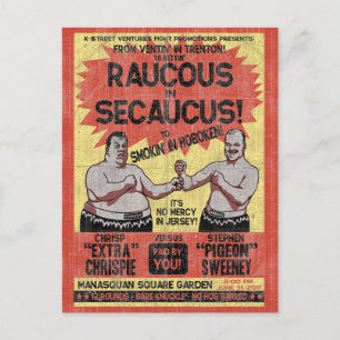 Cartão Postal Barulho em Secaucus