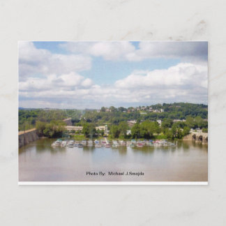 Cartão Postal Base de Seaplane do Rio Susquehanna